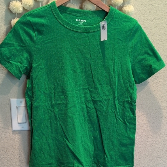 Old Navy Green Short Sleeve Tee - Picture 1 of 5